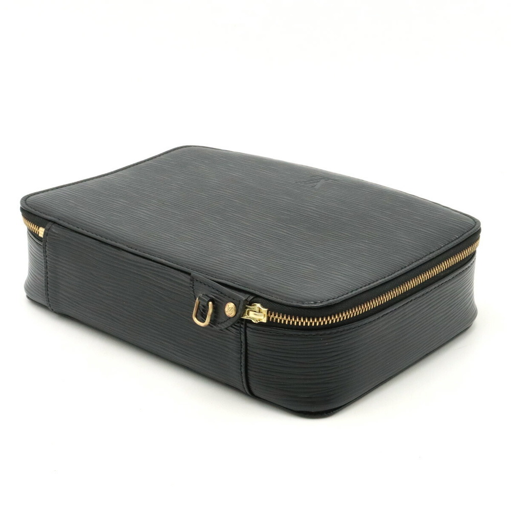 Louis Vuitton Jewelry Black Epi Posh Monte Carlo Case